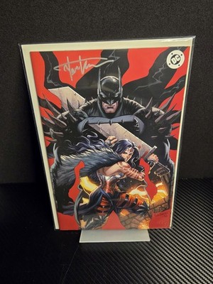 SIGNED WITH COA ABSOLUTE BATMAN 16 VIRGIN VARIANT TYLER KIRKHAM 2026 DC