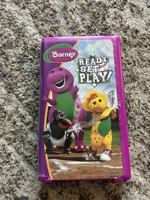 Barney - Ready Set Play VHS Tape 2004 Hit Entertainment Children s Cartoon Show