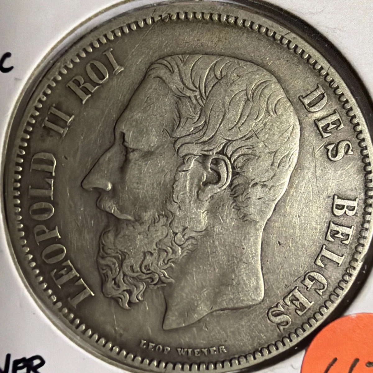 Silver 1870 Year Belgian Coins for sale | eBay