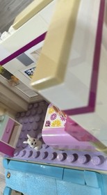 Partial LEGO Friends Stephanie's House (set 41314), a two-story dollhouse NO BOX