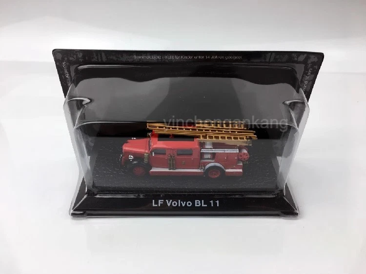 Atlas 1:72 LF Volvo BL 11 Fire Engine Diecast Metal Model - Image 4 of 4