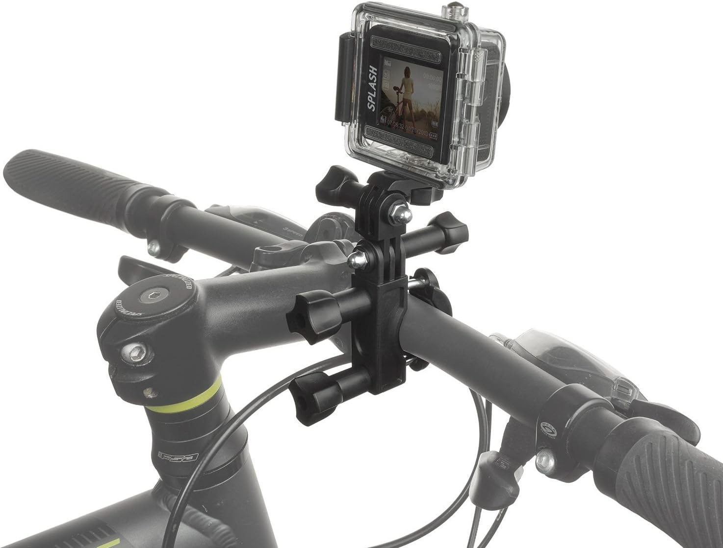 Splash Waterproof Full HD 1080p Action Camera with Mounting Waterproof Diving