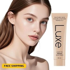Luxe Color Changing Foundation - Instantly Adapt to Your Skin Tone - Medium 30ml