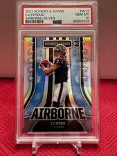 2023 Rookies & Stars C.J. Stroud Airborne Silver Rookie RC #AI13 PSA 10 GEM MT
