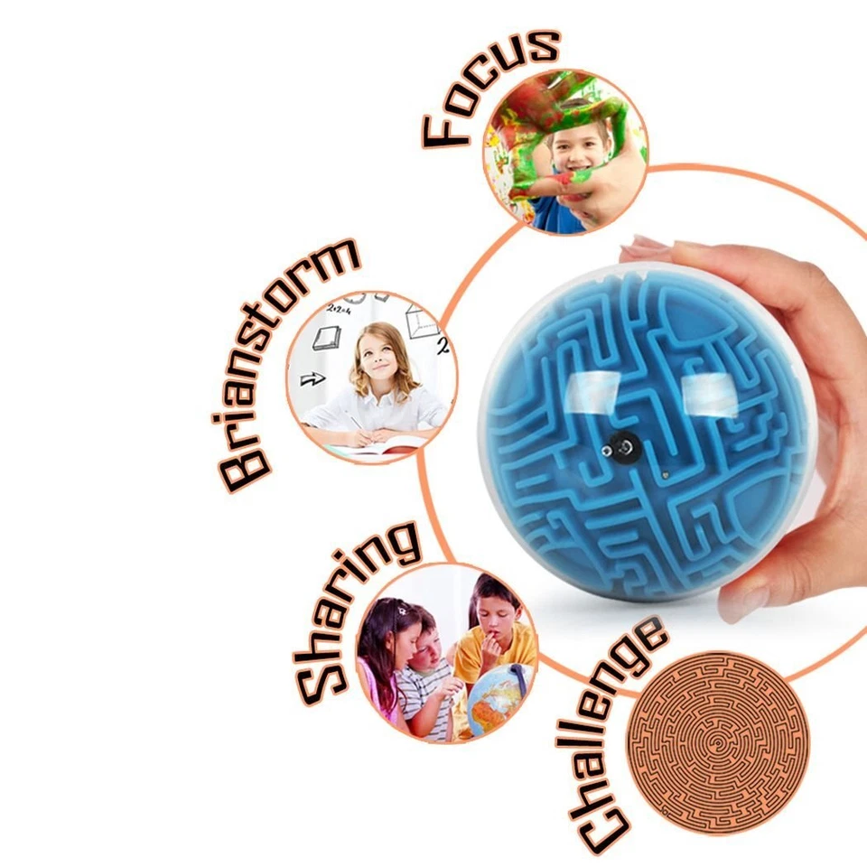 Labyrinthball in DREI Dimensionen Koordinations- und Geschicklichkeitsspiel h... - Bild 4 von 4