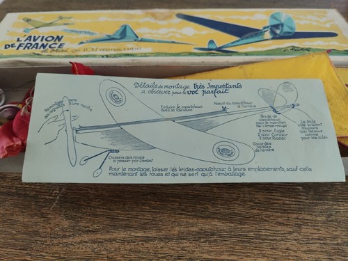 Glider 1960 The Plane Of France ( United States) The Condor Model Yellow Plane - Picture 14 of 20