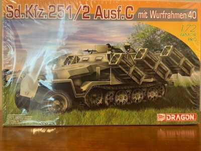 SD KFZ	251 1/2 AUSF C MIT WURFRAHMENT 40		7306	DRAGON