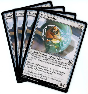 x4 Interface Ace - Aetherdrift - MTG - NM/M