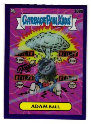 GARBAGE PAIL KIDS CHROME 5TH SERIES PURPLE REFRACTOR PICK YOUR CARD  167-206A/B
