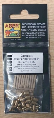 Stielhandgranate 24 15 pcs. Metal and wood  parts von ABER 1/16