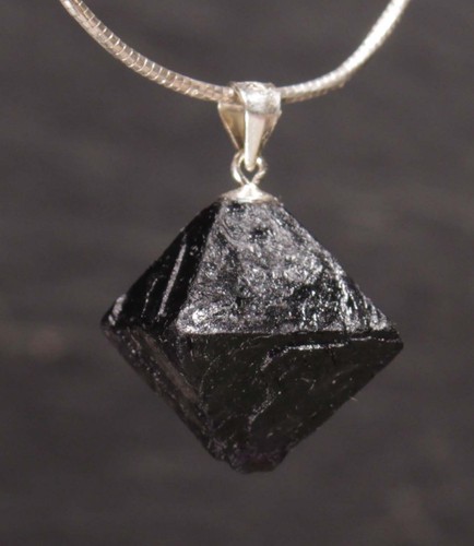 Colgante de piedras preciosas punta de cristal natural A-F plata 925 ojal único tesoro de piedra - Imagen 259 de 265