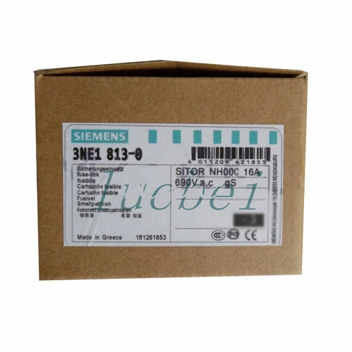 3PCS New Siemens 3NE1 813-0 SITOR Fuse Link 3NE1813-0