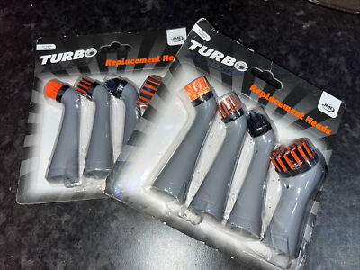 JML Turbo Brush Sonic Scrubber Reiniger Ersatzköpfe 8 Stück Set Official X2