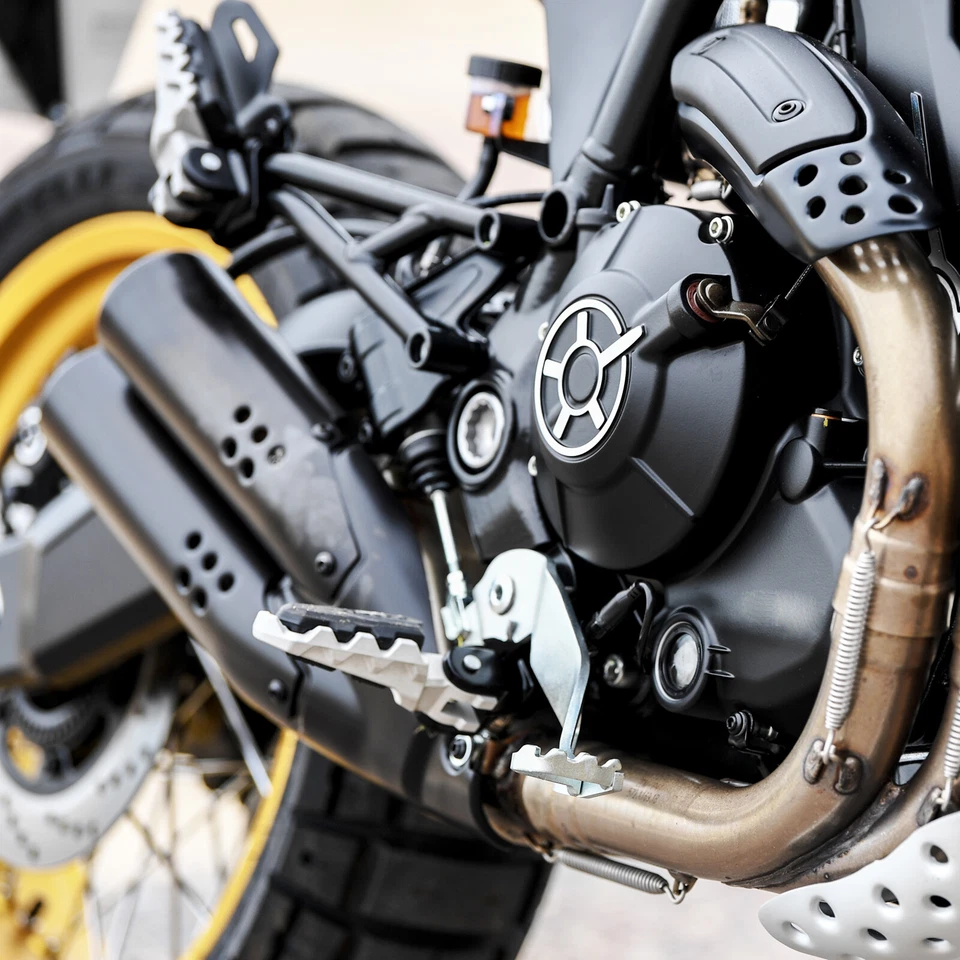 1 par de reposapiés para Ducati Scrambler 1100 Multistrada 1200/1260 Hypermotard 939 Foto 3 de 4