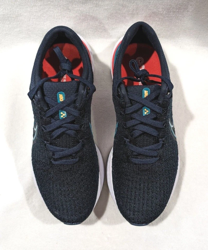 Nike React Infinity Run FK 3 Navy Obsidian/Multi Men's Running Shoes-Asst Sz NWB - Image 2 of 4