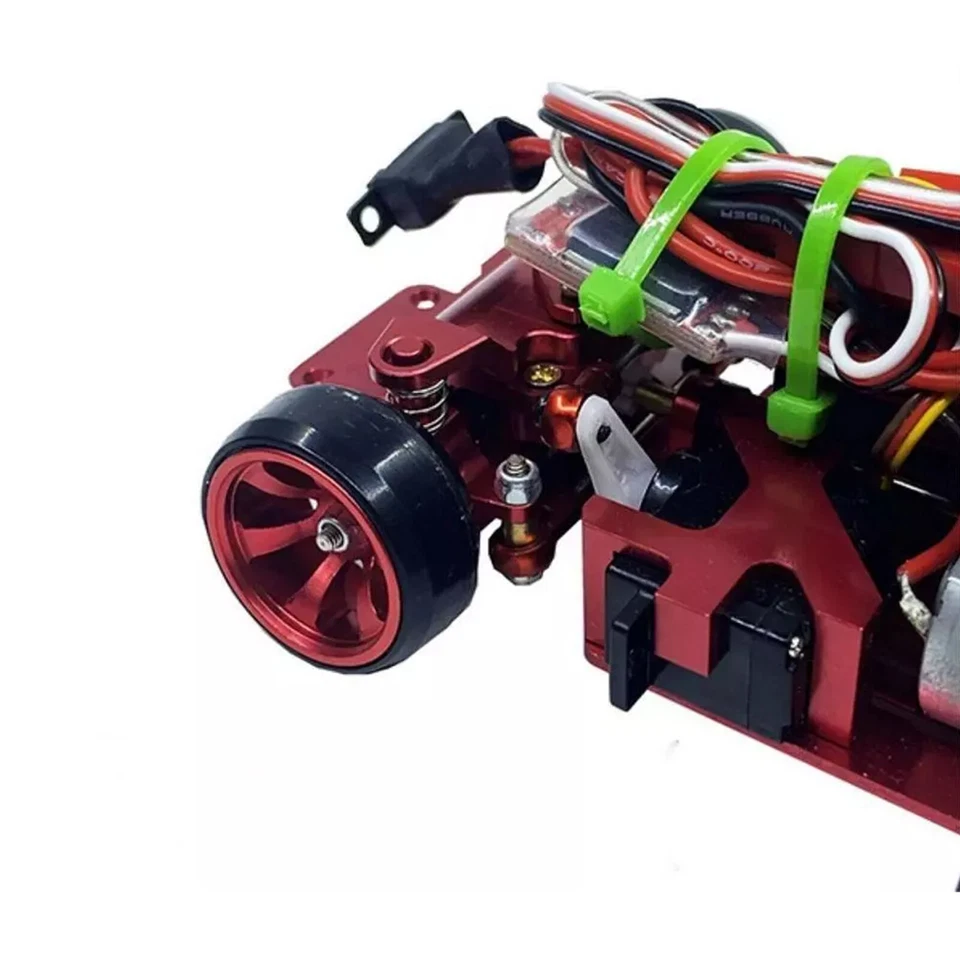 Metal CNC Frame Chassis Remote Control Car For Mosquito TS 1/28 Scale Racing - Image 4 of 4