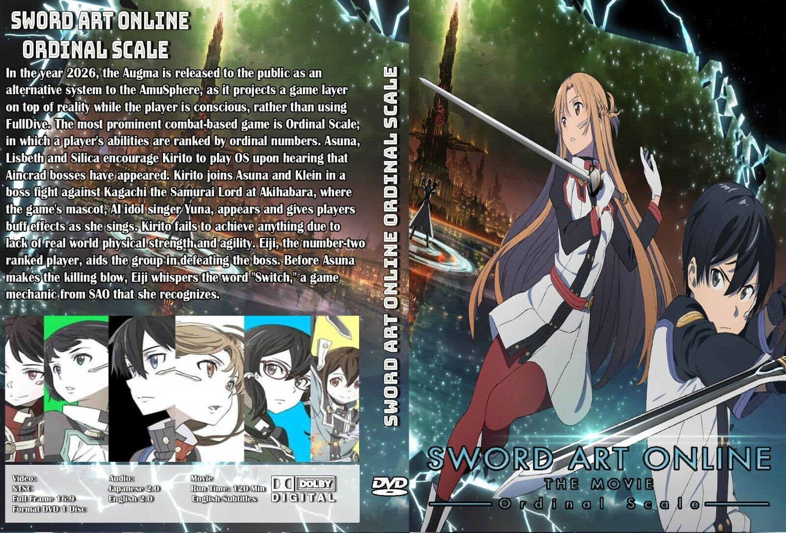 Sword Art Online: Ordinal Scale – All the Anime