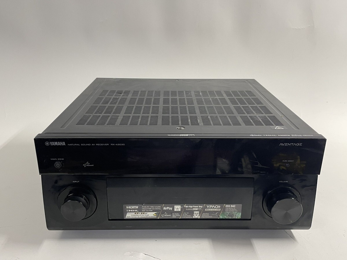 Yamaha RX-A3030 AVENTAGE 9.2ch AV Receiver Was Working Yamaha RX-A3030 AVENTAGE 9.2ch AV Receiver Was Working