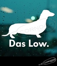 Das Low Vinyl Sticker Decal German Lowered Lowrider Slammed Dropped