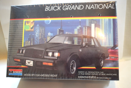 Monogram -  Buick Grand National  Model Kit  NIB  1:25 Scale  (0124HM)  2765 - Afbeelding 1 van 11