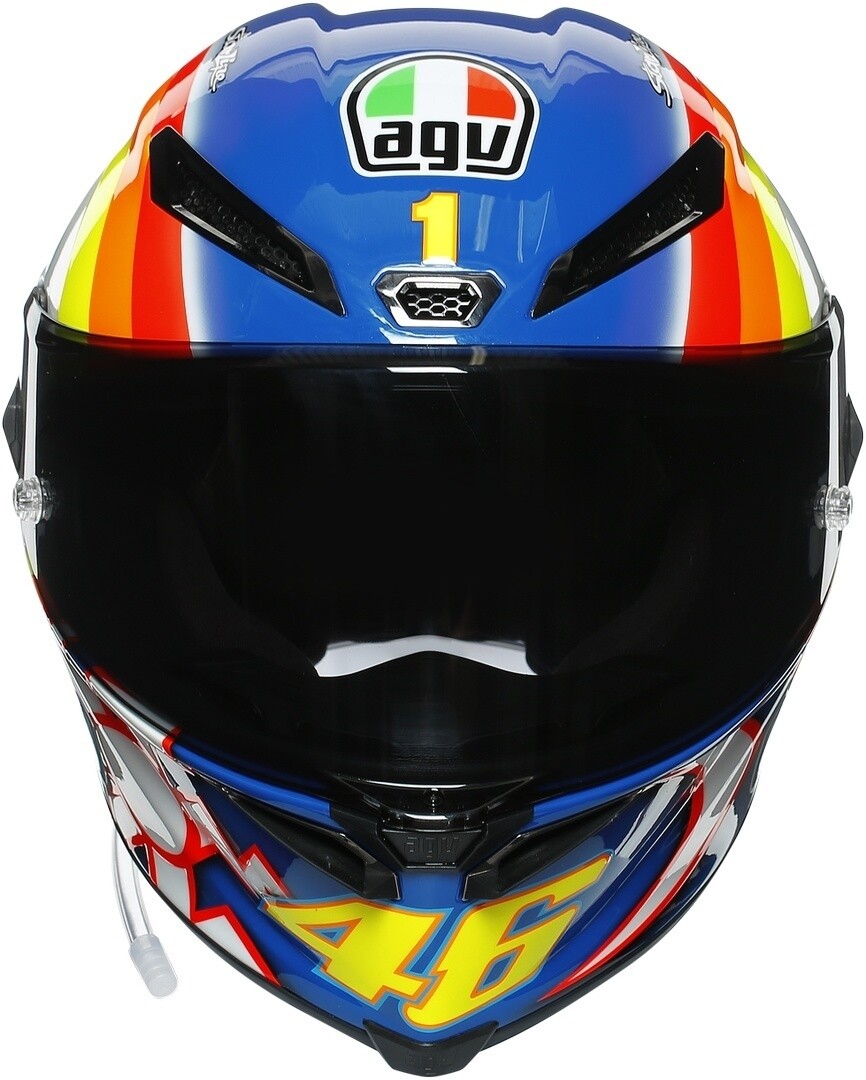 AGV PISTA GPRR ROSSI WINTER TEST 2004 2005 DASH SEPANG PERSIL