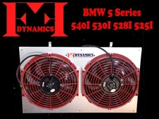 FF DYNAMICS EXTREME ELECTRIC COOLING FAN SYSTEM:BMW 5 SERIES E39 540 530 528 525
