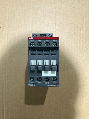 1SBH137001R1322 Brand New ABB Contactor Relay NF22E-13 100-250V 50/60HZ DC 4P 6A