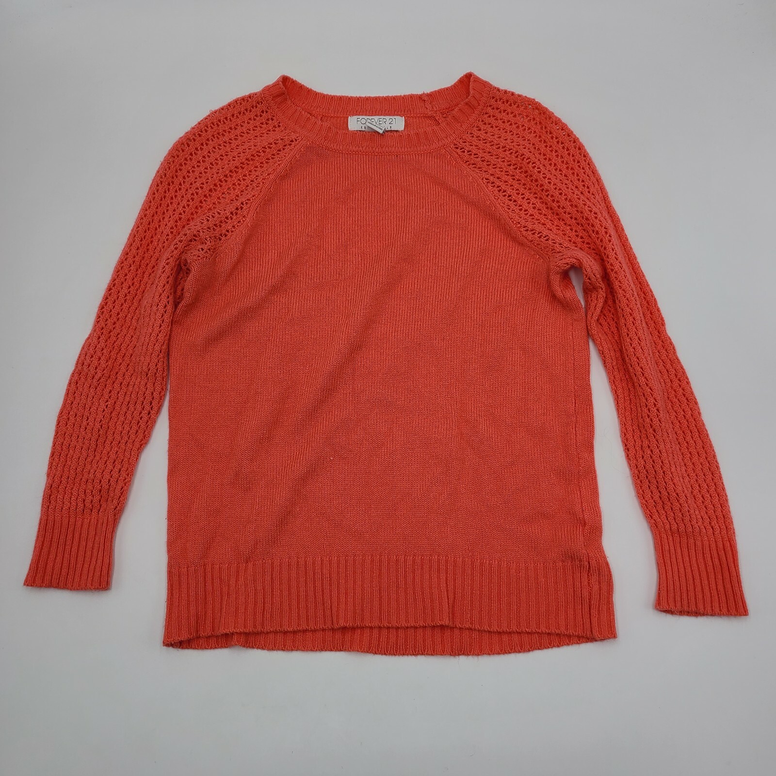Forever 21 Pink Breathable Open Stitch 
