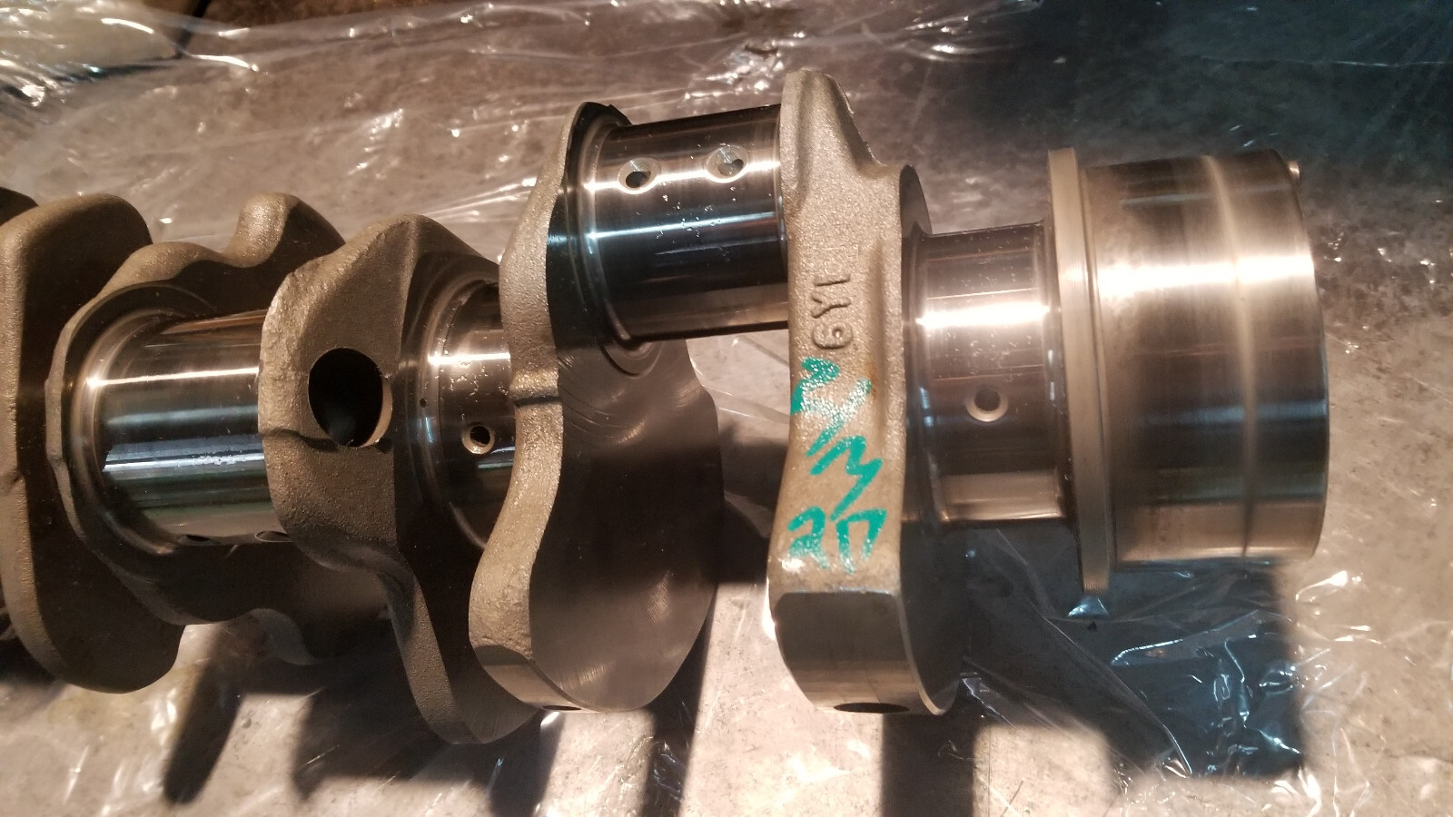 97374386 20062010 LBZ LMM 6.6L DURAMAX CRANKSHAFT POLISHED STANDARD