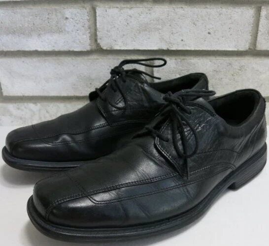 Clarks Split Top Pelle Abito Oxford Scarpe Moda Calzature Kutsu Uomo 10 M