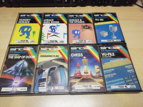 10 x cassettes jeux/programmes pour ZX Spectrum édité par Sinclair - Photo 1/5