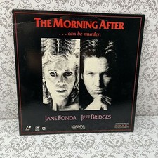 The Morning After   Can Be murder LaserDisc Movie Jade Fonda Extended Play