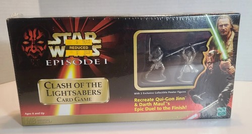 Sealed 1999 Star Wars Episode 1 Clash of the Lightsabers Card Game New Old Stock - Bild 1 von 17