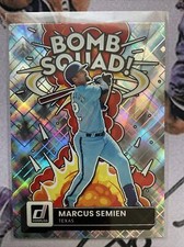 2022 Panini Donruss Marcus Semien Bomb Squad Diamond - Pack Fresh Insert !