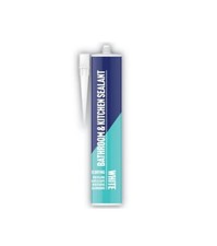 WATERPROOF SILICONE SEALANTS ALL PURPOSE FILLER KITCHEN BATHROOM ANTIMOULD CAULK