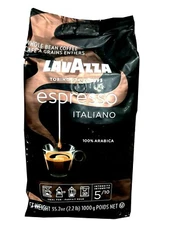 🔥 Lavazza Coffee Whole Bean Organic Coffee, Cafe Grains Entiers Biolog 35.2oz🔥