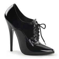 Devious Damen High-Heel-Pumps Domina-460 Lack schwarz