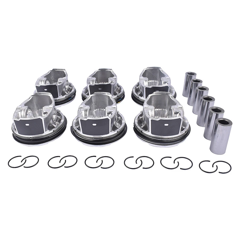 Pistón con anillos para Land Rover Range Rover Jaguar 306PS AJ126 3.0T V6 LR0765R5 Foto 3 de 4