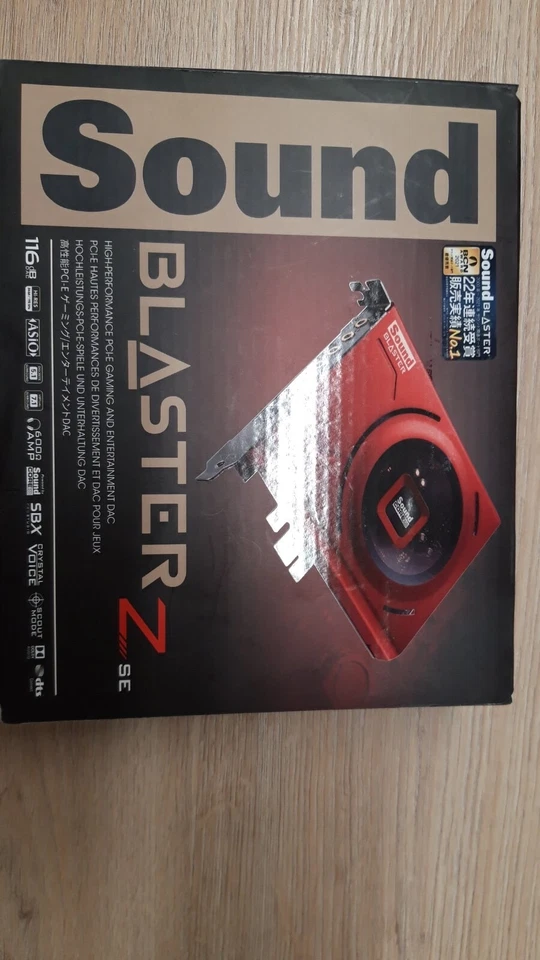 Creative Sound Blaster Z SE Carte son PCI-e et DAC haute performance pour gaming - Photo 2/4