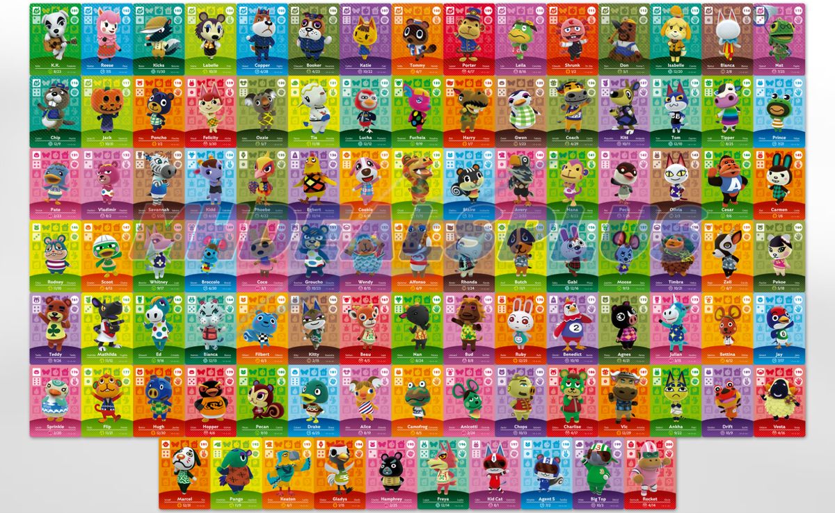 Carta Amiibo Hamphrey #19 Animal Crossing AUTENTICA Serie 2 - Foto 11