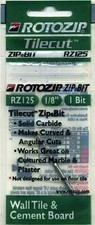 Rotozip Tilecut Zip Bit RZ125 1/8 1 Bit by Ro...