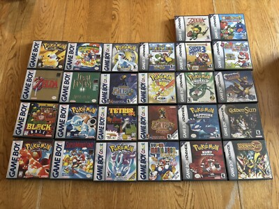 Custom Game Cases For Game Boy GB GBC GBA Empty Cases Lot (NO GAMES!) Read Desc!