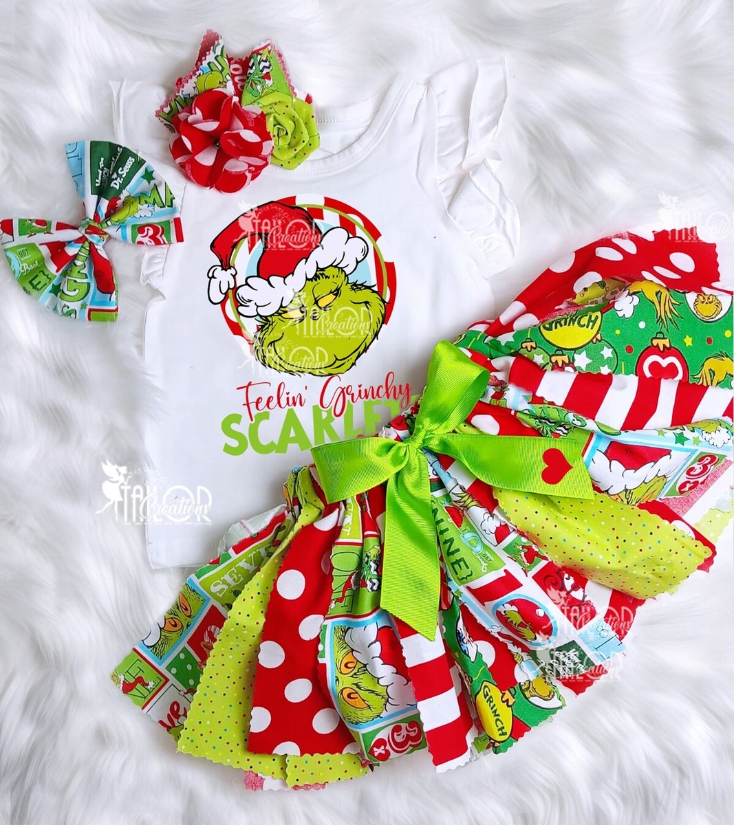 Grinch Tutu Dress Grinch Dress For Toddlers Grinch Dress, Grinch