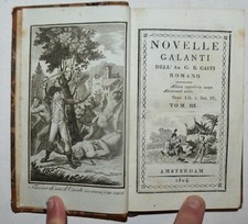 LE ULTIME NOVELLE - fig. 1804 - CASTI - 4 volumi - 4 tavole