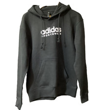 adidas Women  s Adidas Sportswear Graphic Sweatshirt Black size Small Hoodie