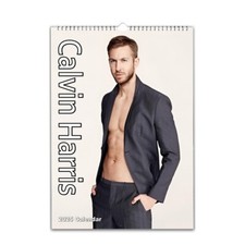 Calvin Harris Full Photo calendar 2026/27 personalised Choose Start