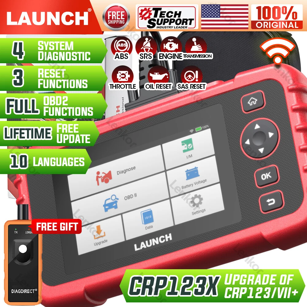  2023 Newest LAUNCH CRP123I OBD2 Scanner, Lifetime Free