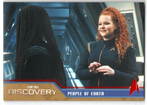 STAR TREK DISCOVERY SEASON 3 RED BASE PARALLEL #14 PEOPLE OF EARTH - Picture 1 of 2
