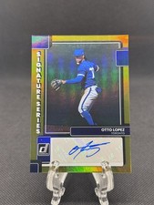 2022 Panini Donruss Otto Lopez ROOKIE #SS-OL Gold /25 Toronto Blue Jays