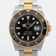 Rolex SUBMARINER DATE 116613LN SS×YG SS×YG AT black dial